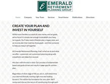 Tablet Screenshot of emeraldretirement.com